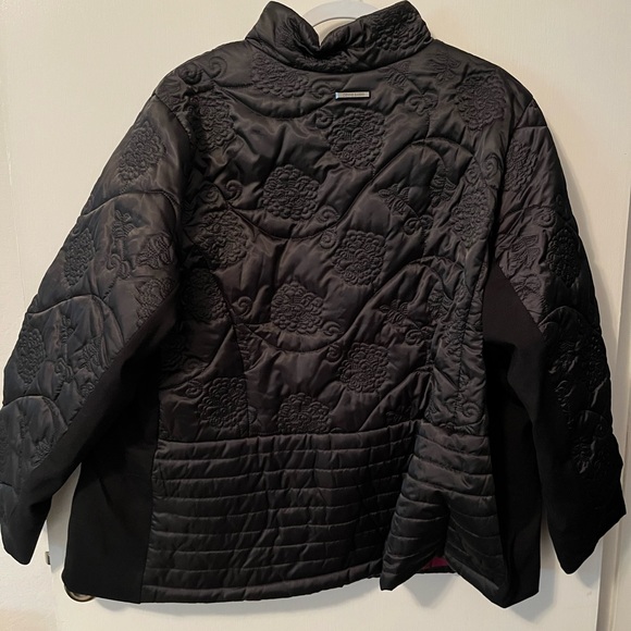 Dennis Basso silky black jacket 2x - Picture 2 of 6